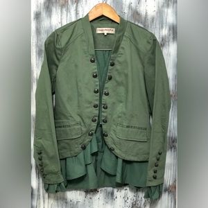 Free People Ruffles Romance Jacket ~NWOT~  Size Small